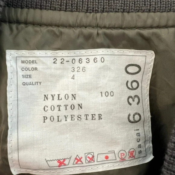 Sacai Jacket excellent condition - Picture 4 of 14